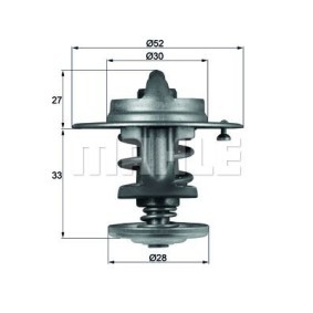 Kühlwasserthermostat von BEHR THERMOT-TRONIK TX 80 83