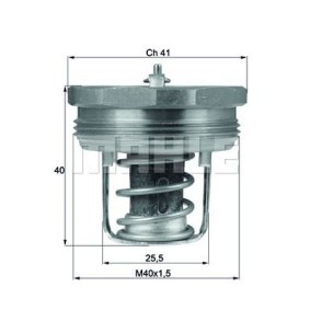Achetez des Thermostat d'eau BEHR THERMOT-TRONIK TX 89 83 à prix pour 56,54 €