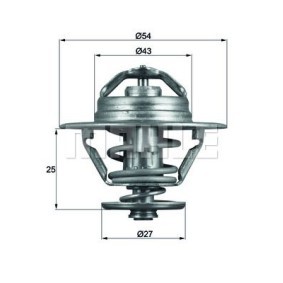 Kühlwasserthermostat TX 93 74D