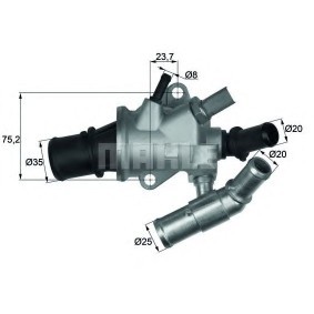 Achetez des Thermostat d'eau BEHR THERMOT-TRONIK TI 175 88 à prix pour 74,84 €