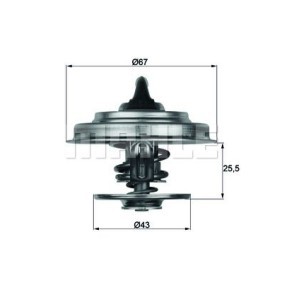 Achetez des Thermostat d'eau BEHR THERMOT-TRONIK TX 18 75 à prix pour 16,67 €
