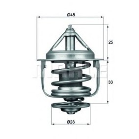Kühlwasserthermostat von BEHR THERMOT-TRONIK