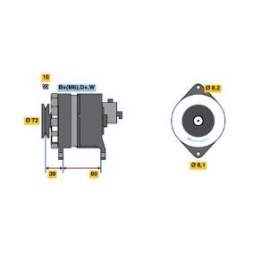 Lichtmaschine von BOSCH
