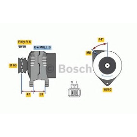 Lichtmaschine 0 986 081 250