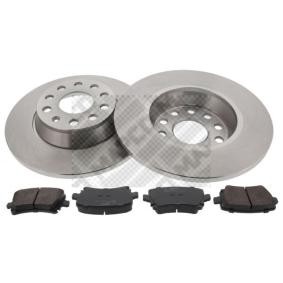 Comprar Kit de discos de freno y pastillas de MAPCO 47841 a bajo precio de 69,65 €