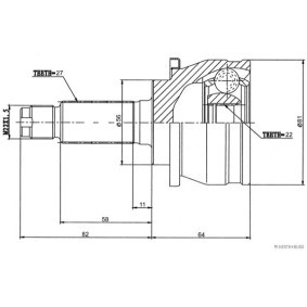Querlenker von HERTH+BUSS JAKOPARTS