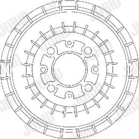 Bremstrommel 329015J
