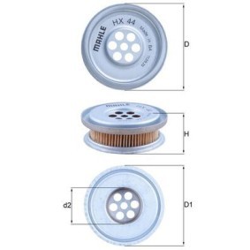 Køb Hydraulikfilter, styretøj af KNECHT HX 44 til den lave pris 101,96 DKK