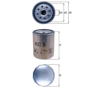 Achetez des Filtre à carburant KNECHT KC 5 à prix pour 17,82 €
