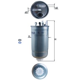 Achetez des Filtre à carburant KNECHT KL 147D à prix pour 14,30 €