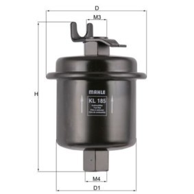 Compre Filtro de combustível da KNECHT KL 185 a um preço baixo por 21,53 €