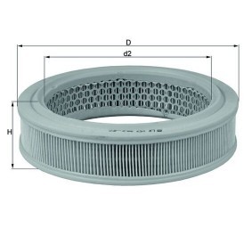 CHRYSLER Luftfilter von KNECHT