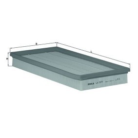 Köp Luftfilter av KNECHT LX 577 till det låga priset 220,60 kr