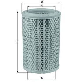 MITSUBISHI Luftfilter von KNECHT