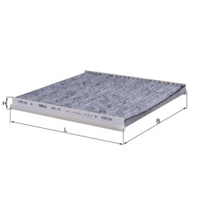 MITSUBISHI Luftfilter von KNECHT