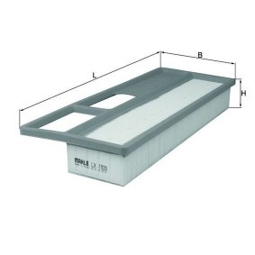 Achetez des Filtre à air KNECHT LX 1073 à prix pour 14,25 €
