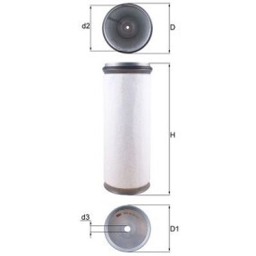 Köp Sekundärluftfilter av KNECHT LXS 47 till det låga priset 951,10 kr