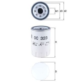 Ölfilter von KNECHT OC 323