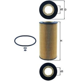 Achetez des Filtre à huile KNECHT OX 123/1D à prix pour 19,34 €