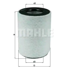 Luftfilter von KNECHT LX 1792