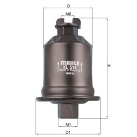 Køb Brændstof-filter af KNECHT KL 513 til den lave pris 253,25 DKK