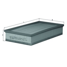 Acquista Filtro aria da KNECHT LX 1835 a buon mercato per soli 19,07 €