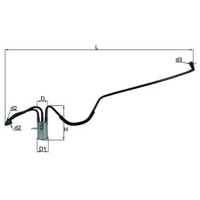 Achetez des Filtre à carburant KNECHT KL 553 à prix pour 43,47 €