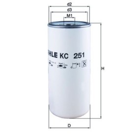 Køb Brændstof-filter af KNECHT KC 251 til den lave pris 207,65 DKK