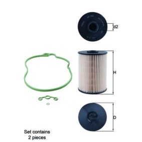 Køb Brændstof-filter af KNECHT KX 200D/S til den lave pris 604,44 DKK