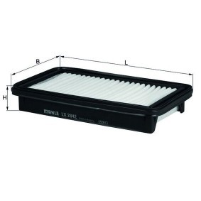 Kjøp Luftfilter av KNECHT LX 2842 til den lave prisen 400,00 NOK