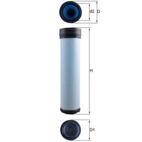 Köp Sekundärluftfilter av KNECHT LXS 284 till det låga priset 259,59 kr