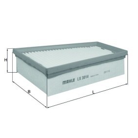 Compre Filtro de ar da KNECHT LX 3014 a um preço baixo por 10,63 €