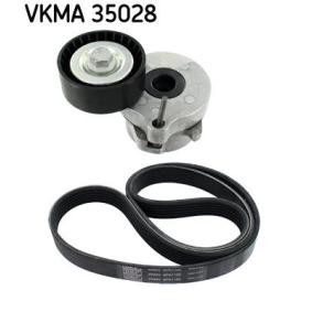 Comprar Juego de correas trapeciales poli V de SKF VKMA 35028 a bajo precio de 53,82 €