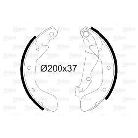 Comprar Juego de zapatas de frenos de VALEO 564080 a bajo precio de 53,78 €