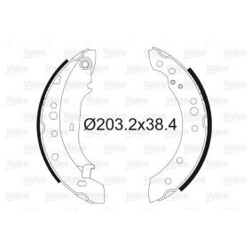 Bremsbackensatz 564105 von VALEO günstig für 66,11 € online kaufen