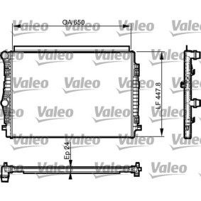 Achetez des Radiateur du moteur VALEO 735559 à prix pour 111,15 €