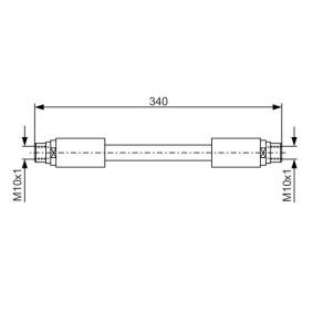 Comprar Latiguillo de freno de BOSCH 1 987 481 301 a bajo precio de 12,48 €