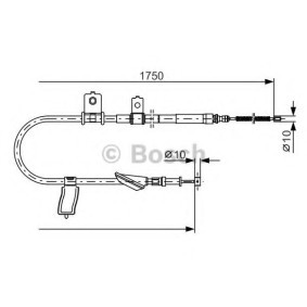 Handbremsseil 1 987 482 351