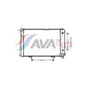 Kjøp Intercooler av AVA COOLING SYSTEMS FD4473 til den lave prisen 1565,06 NOK