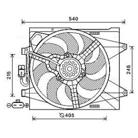 Türkontaktschalter des Herstellers AVA COOLING SYSTEMS - Originalware Artikelnummer: FT7582