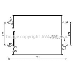 Comprar Condensador, aire acondicionado de AVA COOLING SYSTEMS VW5322 a bajo precio de 334,94 €