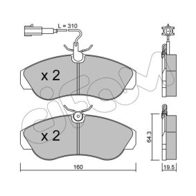 Comprar Juego de articulación, árbol de transmisión de CIFAM 607-251 a bajo precio de 39,32 €