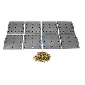 Köp Bromsbelägg, sats, trumbroms av DT Spare Parts 2.94054 till det låga priset 2071,75 kr