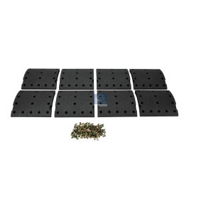 Köp Bromsbelägg, sats, trumbroms av DT Spare Parts 2.94056 till det låga priset 1875,03 kr