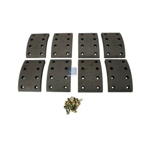 Køb Bremsebelægningssæt, tromlebremse af DT Spare Parts 4.91455 til den lave pris 470,53 DKK