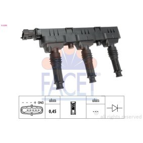 Achetez des Kit de réparation, distributeur d'allumage FACET BT.0153 à prix pour 34,43 €