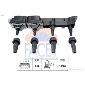 Achetez des Kit de réparation, distributeur d'allumage FACET HT.0506 à prix pour 26,11 €