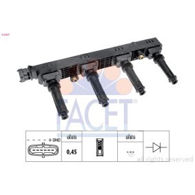 Achetez des Kit de réparation, distributeur d'allumage FACET HT.0642 à prix pour 32,77 €
