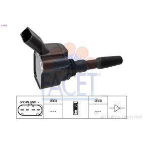 Achetez des Kit de réparation, distributeur d'allumage FACET HT.0843 à prix pour 31,13 €