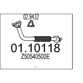 Abgasrohr 01.10118